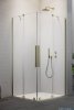 Radaway Furo Brushed Gold KDD kabina 80x80cm szczotkowane złoto 10105080-99-01L/10105080-99-01R brushed